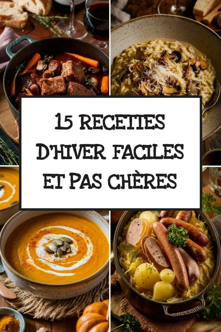 15 easy and affordable winter recipes for cozy meals