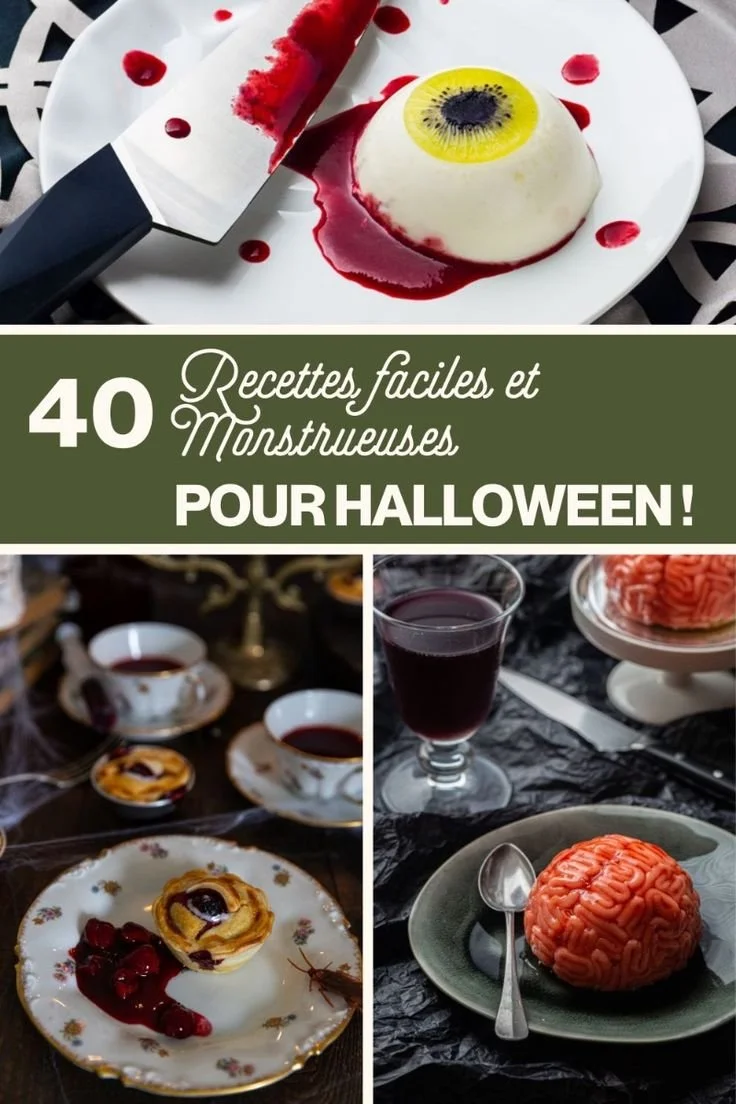 Recettes Halloween : 40 idées gourmandes pour une fête mémorable.