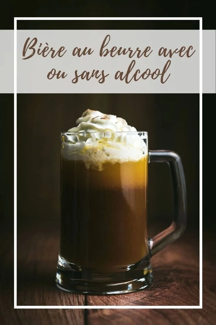 Recette de bière au beurre avec et sans alcool pour Halloween