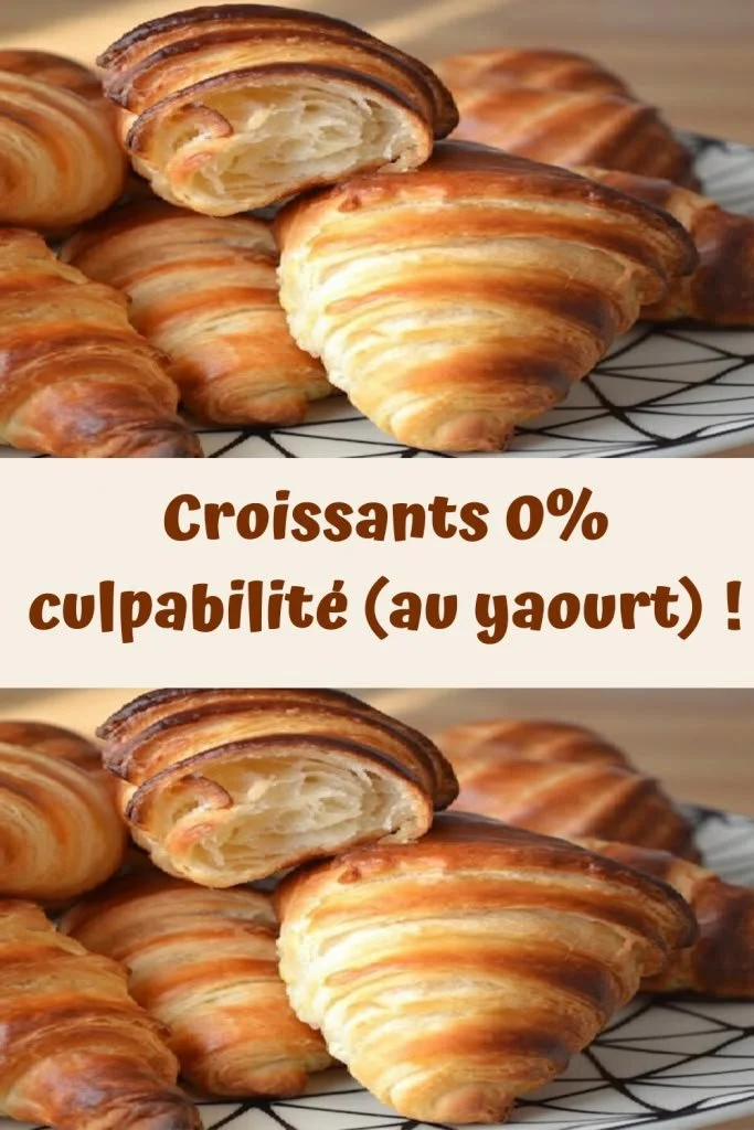 Croissants au yaourt légers et authentiques, 0% culpabilité, recette délicieuse