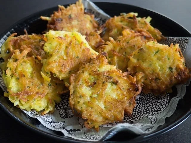 Grumbeerekiechle, galettes de pommes de terre alsaciennes dorées et croustillantes