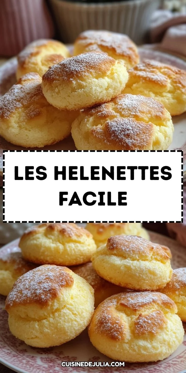 Recette de les helenettes facile à préparer et délicieuse.