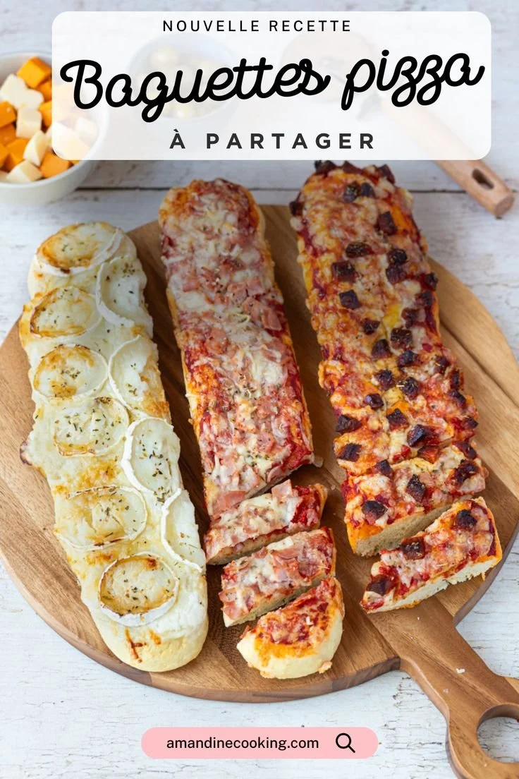 Trio de Pizzas Maison idéales pour un apéro ou dîner convivial avec une seule pâte.